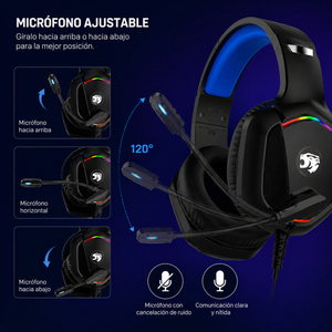 Auriculares para Juegos A36 con Micrófono