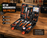 Kit de herramientas de 105 piezas