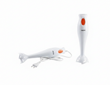 Batidora eléctrica potente y funcional de 300 W en color blanco