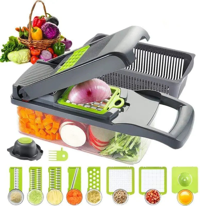 Cortador y picador de verduras 14 en 1